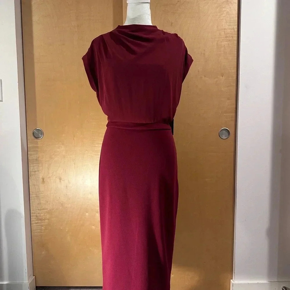 Express Burgundy Dress (NEW)